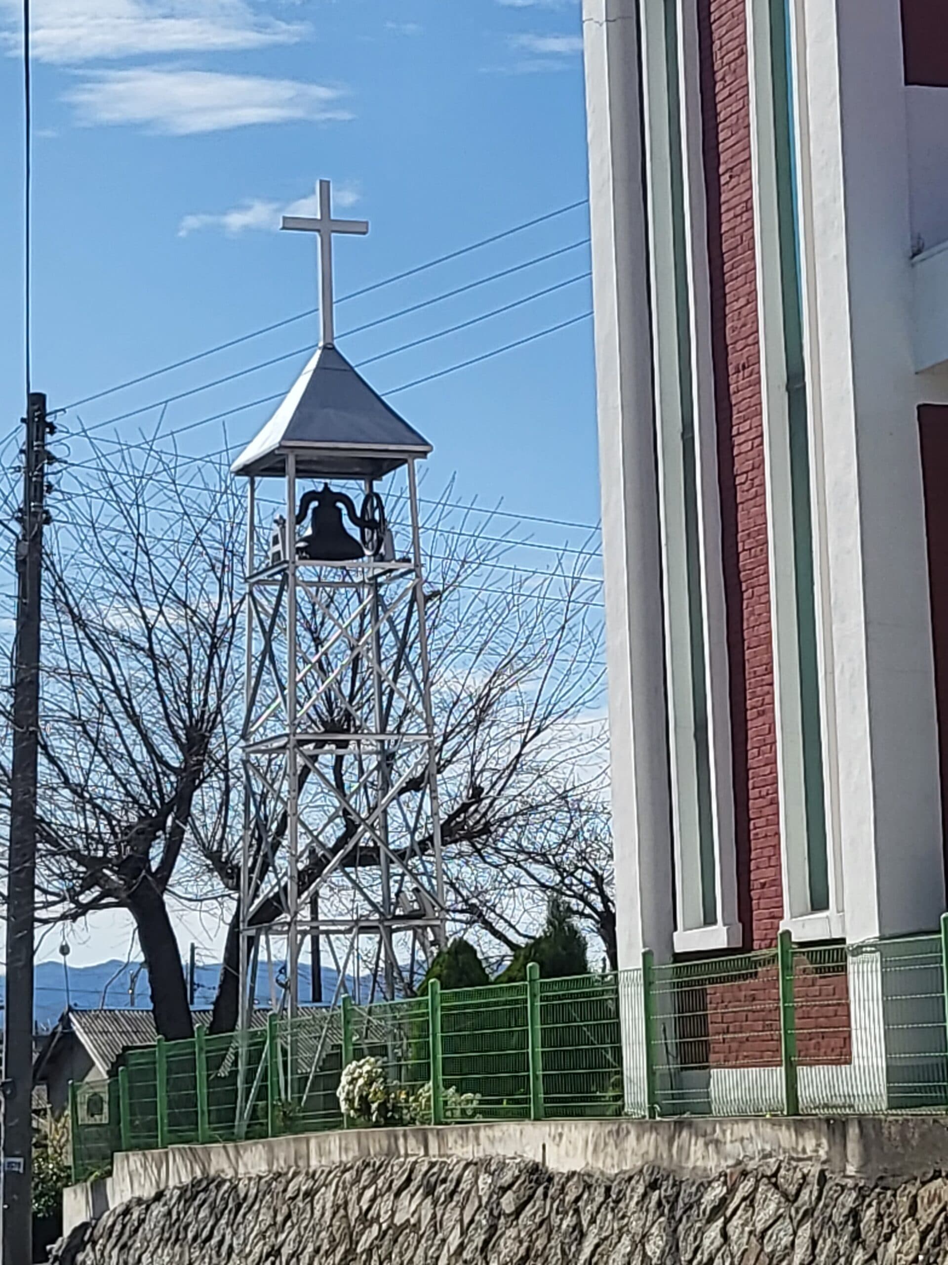 전라북도 부안창북교회 종탑 시공 사례
